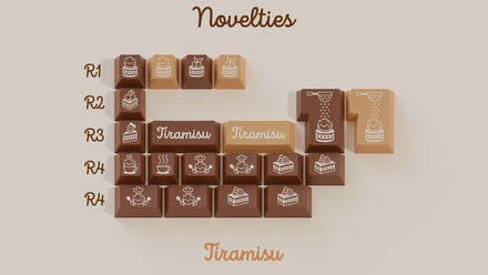 GMK Tiramisu Novelties [Pre-order]