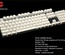 Tai-Hao PBT Backlit-104 keys-Orchid White