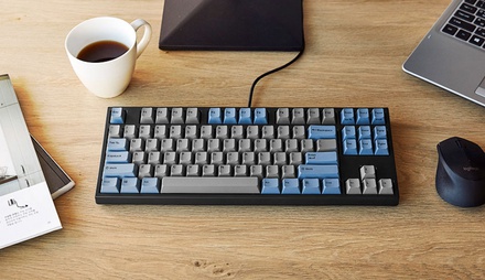 Leopold FC750R PD Blue Grey ANSI MX Silent Red