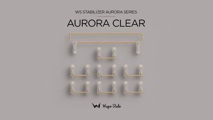 WS Stabs Aurora Series - 7x 2u+1x 6.25u+1x 7u