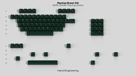 GMK British Racing Green Alphas Kit [Pre-order]