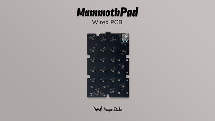 Mammoth20 Extra PCB Wired