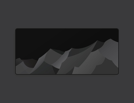 Mountain Deskmat - Dark