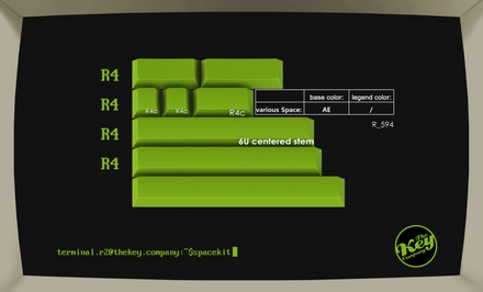 GMK Terminal Spacebar kit