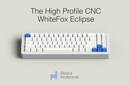 WhiteFox Eclipse - CNC Aluminium High Profile [Pre-order]