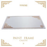 Lazurite Paint Frame - Calcite Deskmat