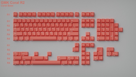 GMK Coral R2 Coral Relief Kit [Pre-order]