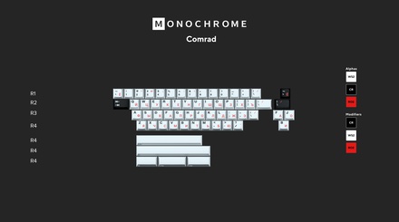 GMK Monochrome R2 Comrad Kit [Pre-order]