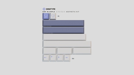 GMK Blurple Aesthetic Kit [Pre-order]