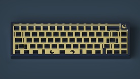 Nemui Keyboard Kit [Blue/POM Plate]