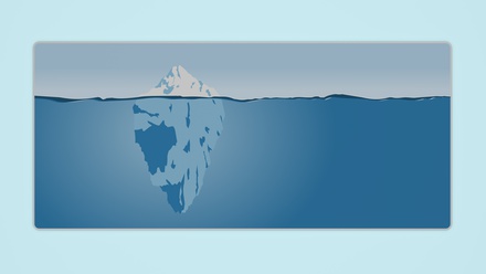 Iceberg Deskmat