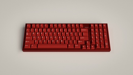 GMK Classic Red Red Alphas Kit[Extras]