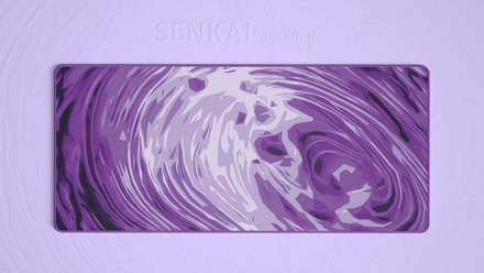 Senkai Deskmats - Water Resistant Purple