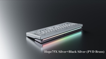 Hope 75 X Premium - Silver-Black Brass Silver