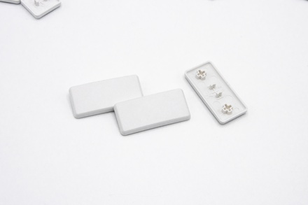 Choc MBK Low-profile keycaps 2u White (2 pack)