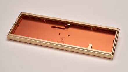 Ginkgo65 Pro - Champagne x Copper case & PVD Prism logo & HS flexcut PCB [GB]