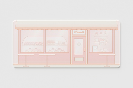 Patisserie Deskmat