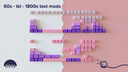 KAM Li'l Dragon 60s TKL 1800s Text Mods [Pre-order]