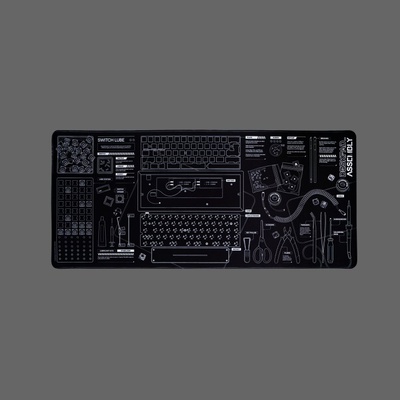 Keebstation Deskpad - Vintage black