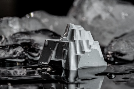 Asero Foundry Iceberg White Artisan Keycap