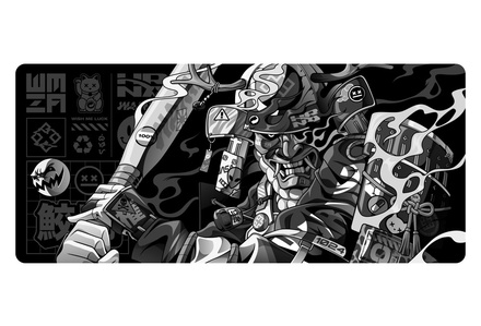 Yakyu Bushi Deskmat - Monochrome [Pre-order]