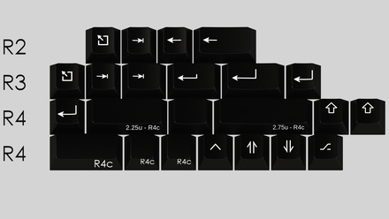 GMK WoB Hiragana 40s kit