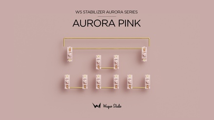 WS Stabs Aurora Series - 4x 2u+1x 6.25u+1x 7u