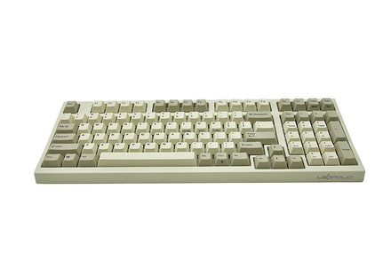 Leopold FC980M PD White ANSI MX Silent Red