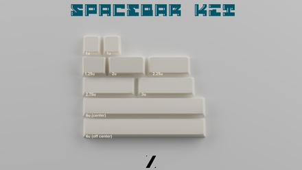 JTK Azure Spacebar (White)