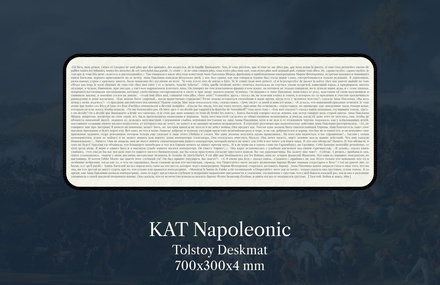 Napoleonic Tolstoy Deskmat 700x300x4mm