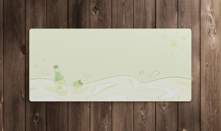 Soju Green Grape Deskmat