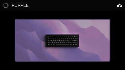 Arctic Purple Deskmat