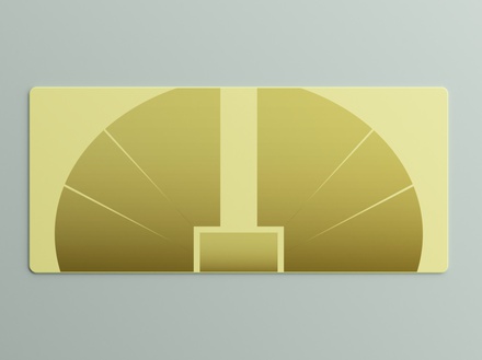 GMK Terra Deskmat Yellow