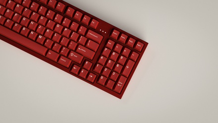 GMK Classic Red Red Alphas Kit[Extras]