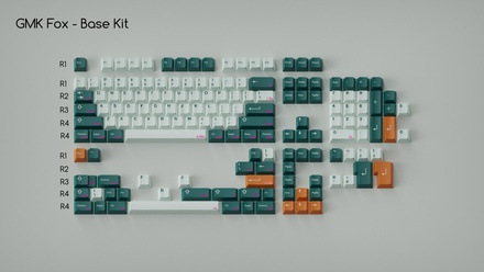 GMK Fox Base Kit