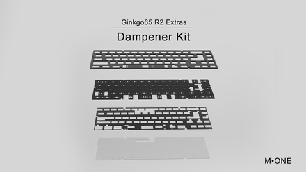 Ginkgo65 Pro - Poron Dampener kit [GB]