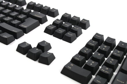 KEYCAPS AZERTY BLACK & WHITE ISO FR – BOUTIQUE KEYCAPS