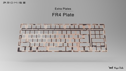 Promise87 Extra Plate - FR4