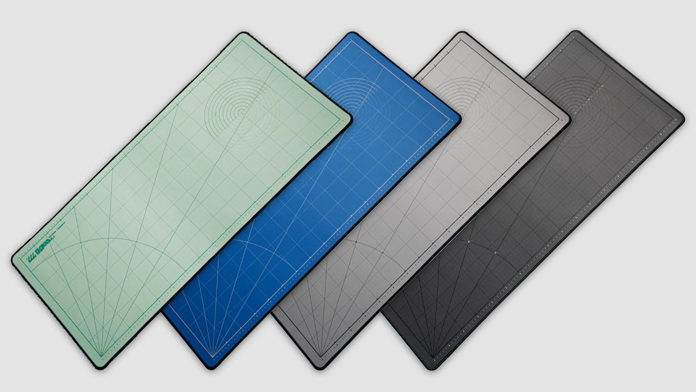 Engineering Grid Desk Pad  Cloth & Paper – CLOTH & PAPER