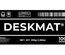 Malvix Studio Deskmat ® Deskmat White on Black