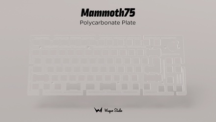 Mammoth75 PC Plate [GB]