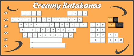 KAT Crusader Creamy Katakana Kit