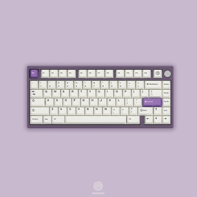 MONOKEI x TGR - Tomo [Royal Purple - Solder] [Kaban Upgrade]