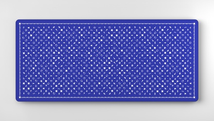 Delftware Pattern Blue Deskmat