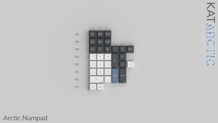 KAT Arctic Numpad