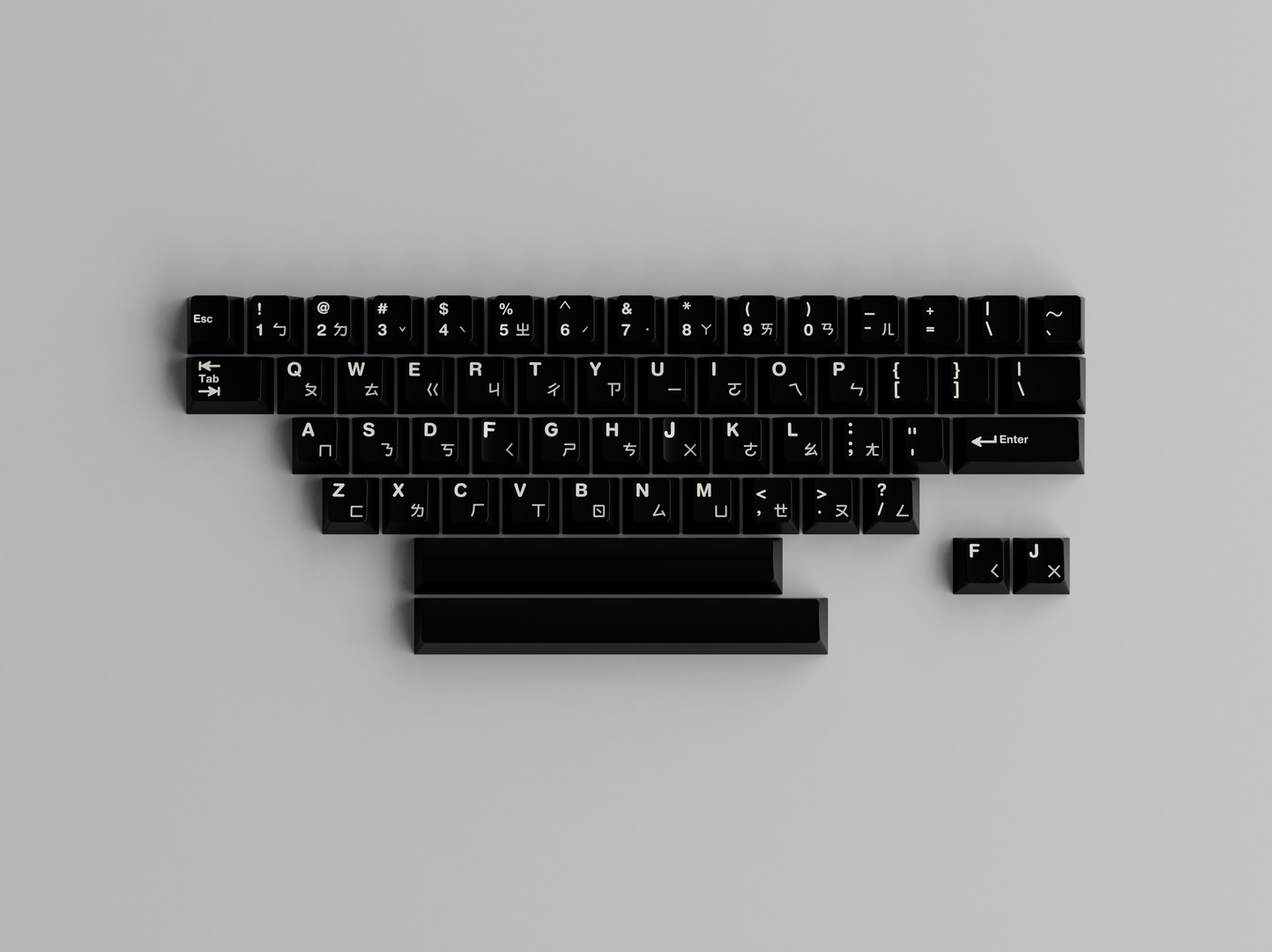 Gmk Zhuyin Wob Mykeyboard Eu