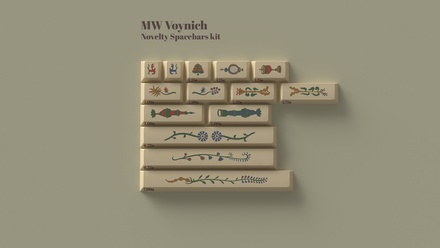 MW Voynich Novelty Spacebars