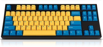 Leopold FC750R PD Yellow Blue MX Clear