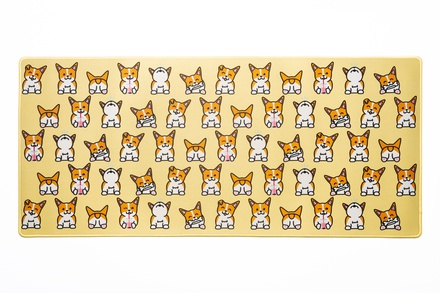 Corgi Deskmat - Yellow [Extras]