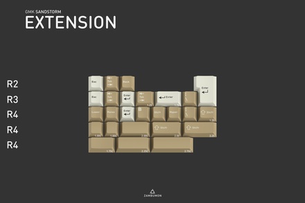 GMK Sandstorm Extension kit